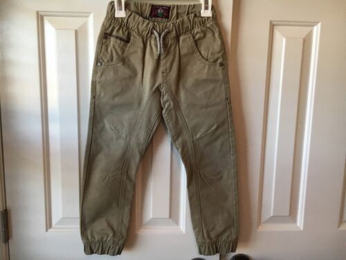 Boys Next Uk Green/Khaki Pants 6 Y
