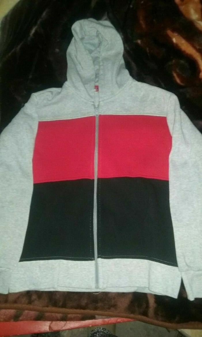 2 Boys Zip Up Sweaters Size M