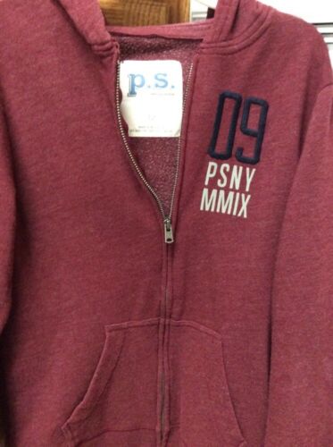 P.S. Aeropostale zip up hoodie, size 12 in very Good Condition