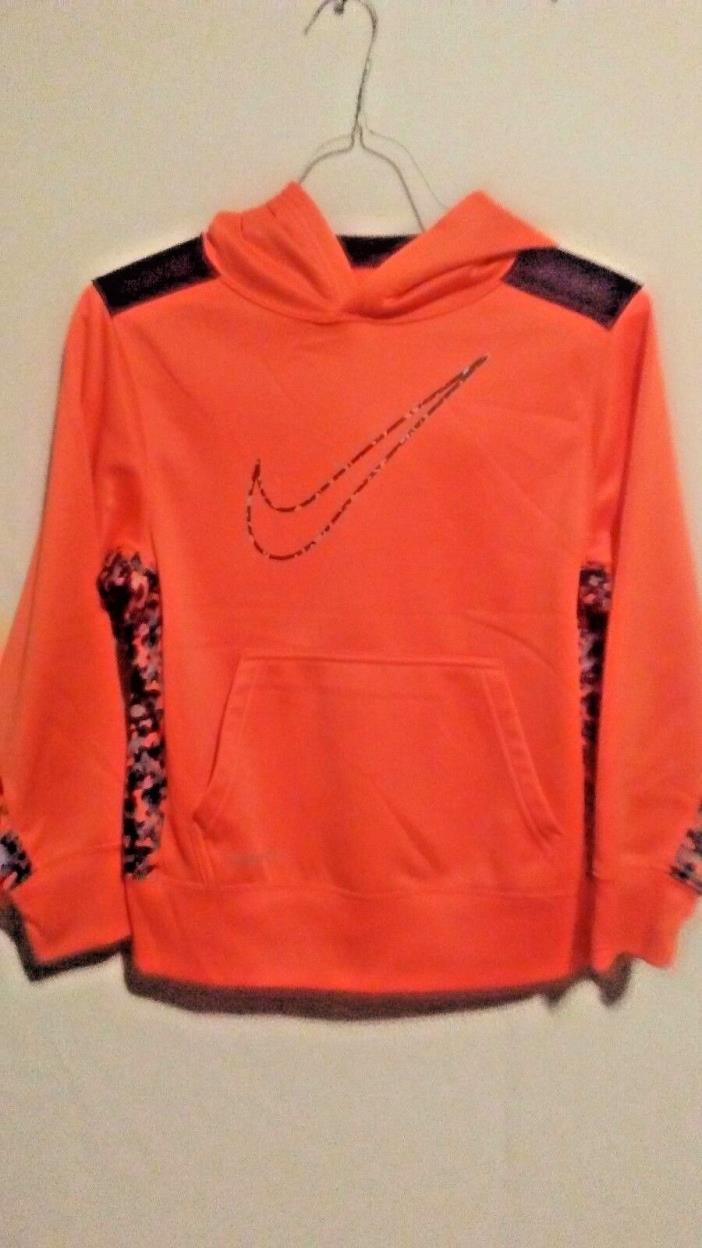Nike Therma Fit Youth Boys Long Sleeve Pullover Sweatshirt Hoodie Size S