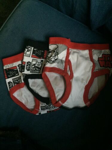 Star Wars Boy Underwear Size 6  Pack Of 3 Briefs