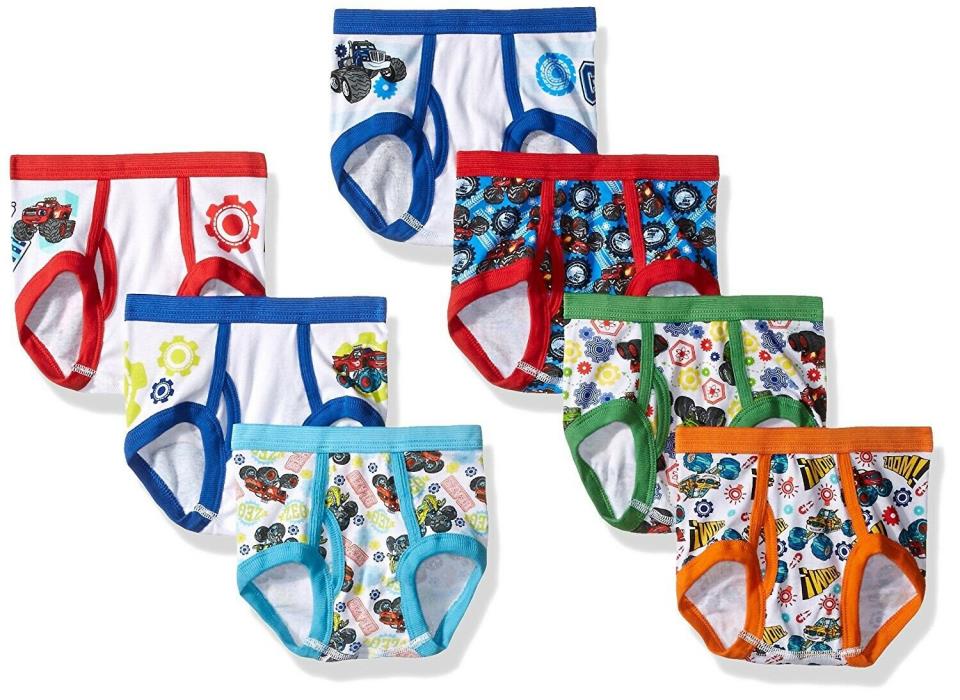 Nickelodeon Toddler Boys' 7pk Underwear, Size 4T