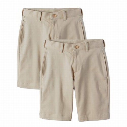 NWT ~ TWO PAIR BOYS WONDER NATION SHORTS Size 16 School approved