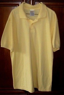 SIMPLY BASIC boys 16/18 cotton S/S yellow shirt running small CAN WORK FOR 14/16