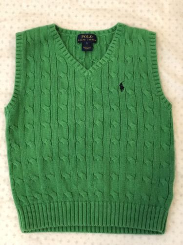 Boys Polo Ralph Lauren Vest Size 5