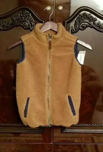Carters Kids Zip Up  Vest Size 8 Retails $34.00