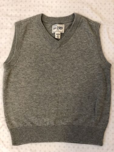 Boys Childrens Place Sweater Vest Size 4