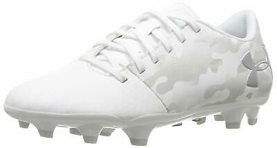 Kids Under Armour Boys Spotlight DL Low Top Lace Up, White (100)/White, Size 1.5