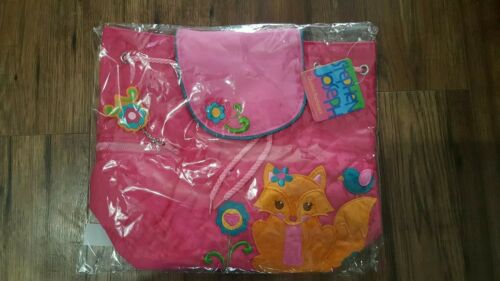 STEPHEN JOSEPH QUILTED BACKPACK GIRL FOX  NWT PINK
