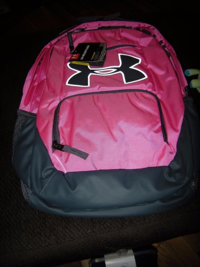 Brand New Gray & Pink Under Armour Storm Relentless Bookbag