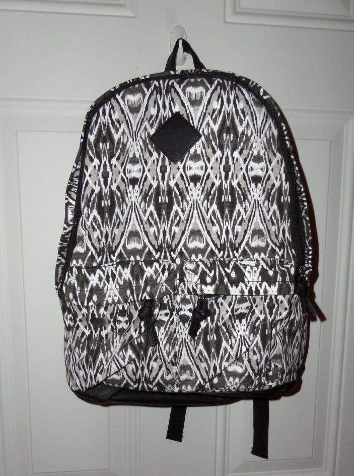 Girl's Backpack Black and White Print Bag Claire's New