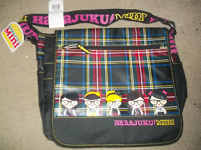 Harajuku mini Messenger bag New with tags Multiple compartments school bag