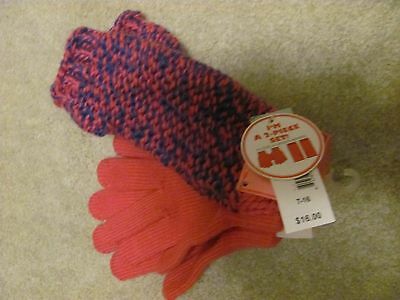 N.Y.C. l Pink Gloves & Handwarmers 2pc set MSRP: $16