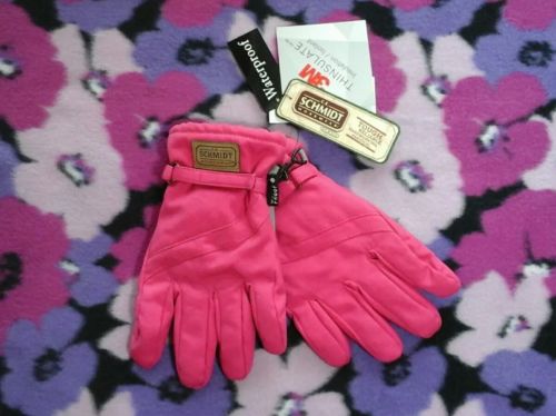Schmidt Workwear Youth Waterproof Pink Gloves NWT
