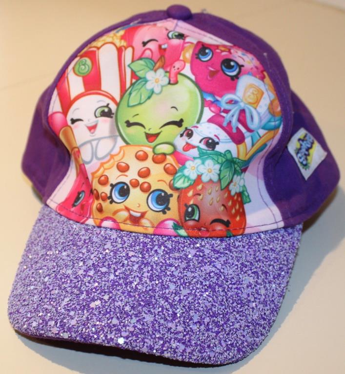 Shopkins Purple Sequin Girl's Baseball Cap