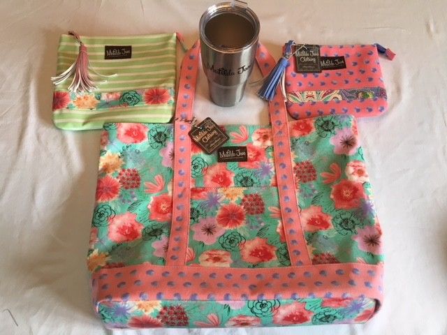 NWT MATILDA JANE TOTE-ALLY PERFECT TOTE SET W/ BONUS MUG