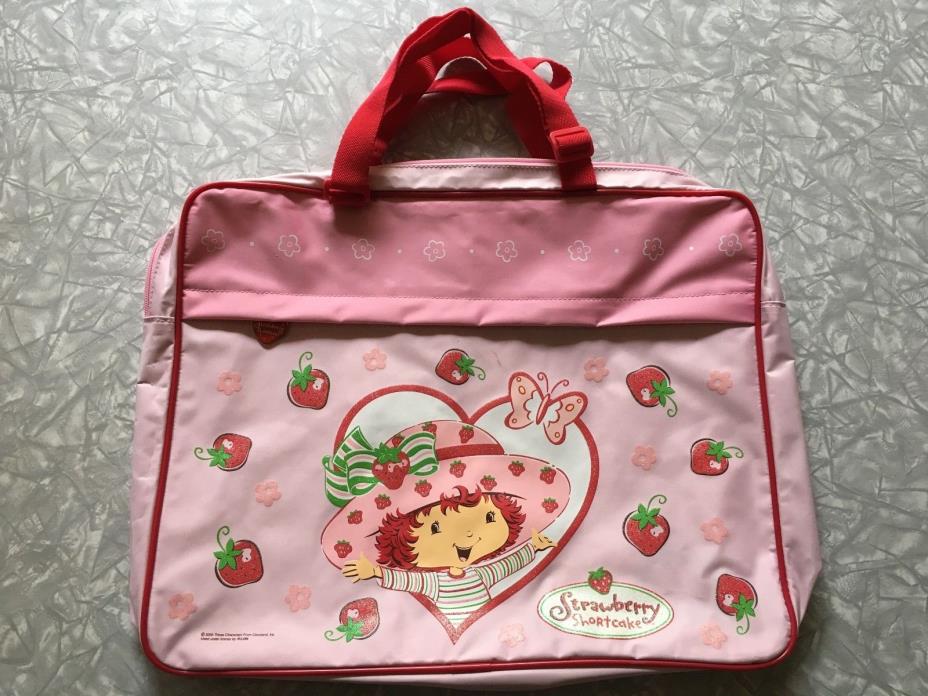 2005 Strawberry Shortcake laptop school bag American Greetings Berry Best Friend