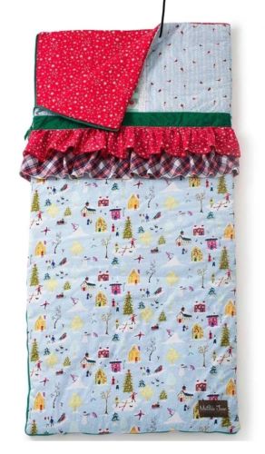 Matilda Jane Make Believe Snuggle Up Christmas Sleeping Bag NWT In Bag