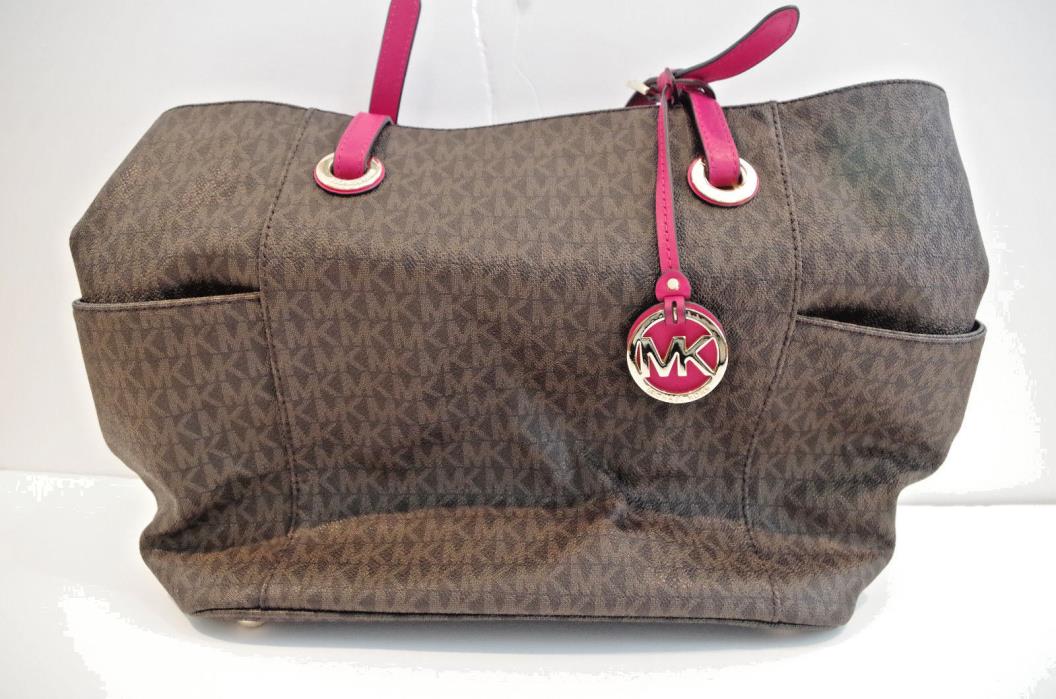 Michael Kors MK Large Leather Tote