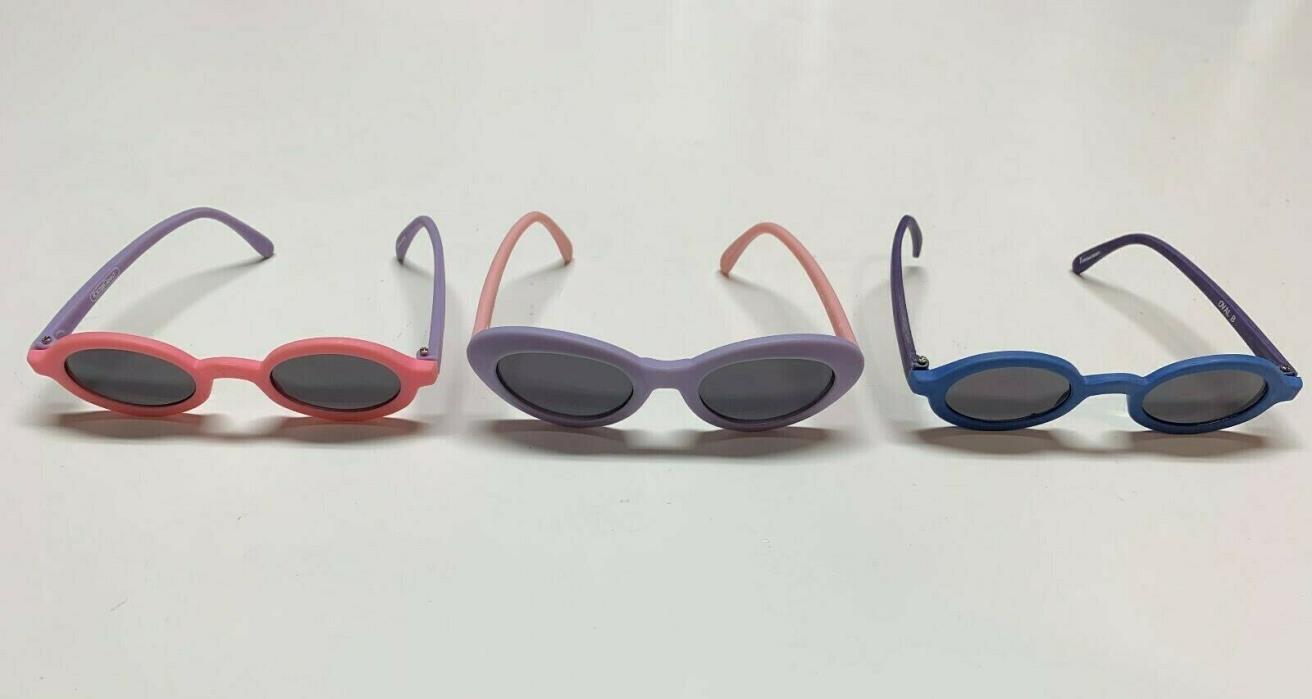 Lot of 3 Foster Grant Flexible Baby Sunglasses