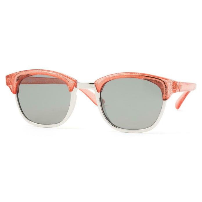 NEW!  GYMBOREE GOLDEN CORAL GLITTER SUNGLASSES FOR GIRLS - Ages 4 and Up