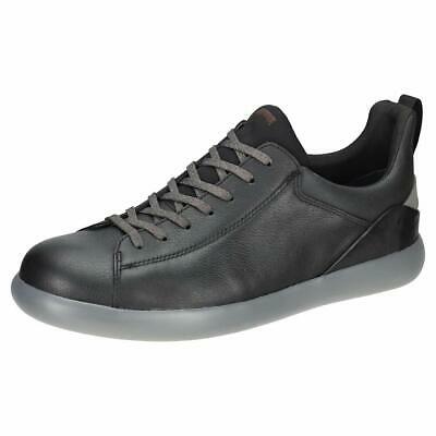 Camper Mens Pelotas Low Top Lace Up Fashion Sneakers, Black, Size 13.0