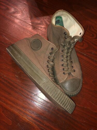 P.F. FLYERS Unisex High-Top Fashion Sneakers Size Men 12 Green