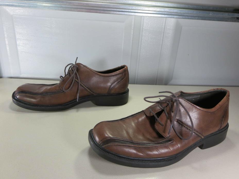 Clarks mens two tone brown Active Air oxfords 11 M 78876 EUC