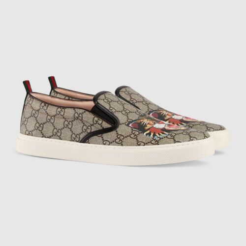 Gucci Mens Angry Cat Dublin Slip On Sneaker Size 13 GUC 14 US $550
