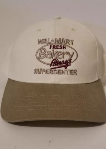 Walmart Employee Fresh Bakery Always Supercenter Hat Cap Adjustable Strapback