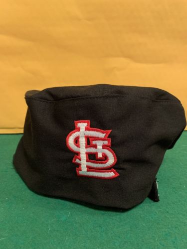 St Louis Cardinals Black Uncommon Thread Chef Beanie one size  style 0159