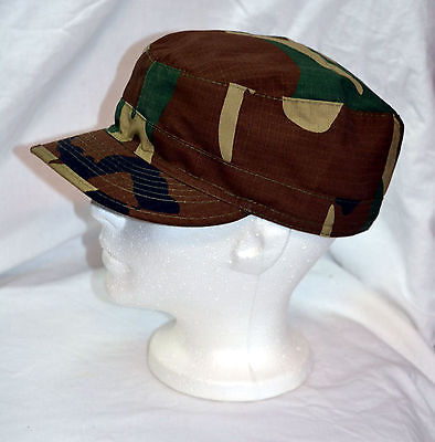 New gi cap woodland camo size medium (refbox#60)