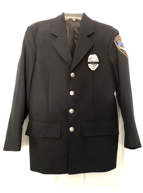 Elbeco Union Fire Co. & Rescue Squad Titusville N.J. Uniform Jacket & Badge 36S