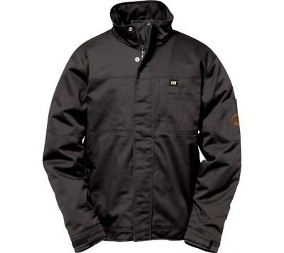 Caterpillar Flame Resistant Heavy Weight Insulated Jacket, FR Black, 2XL, 131001