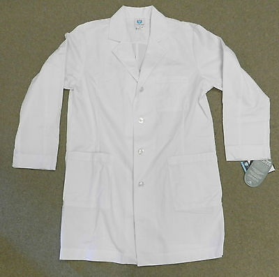 White Lab Coat Size 42 Med Couture 8311 Milliken BioSmart Medical Uniform New