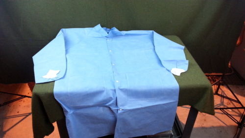 Medical Attendant's Blue Coat XL Lot of 10