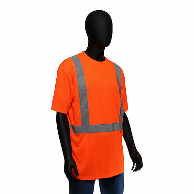 XLarge Hi-Viz Standard Safety Shirt - Short-Sleeved (Class 2) 1 Each