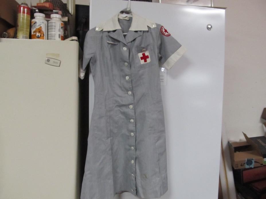 Vintage Red Cross Service Uniform Dilly circa 1956