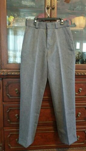 Quartermaster Law Pro Pants Gray Trouser 100% Polyester size 30