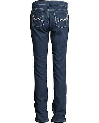 Lapco Women's Flame Resistant Jeans - Straight Leg Blue 18 REG