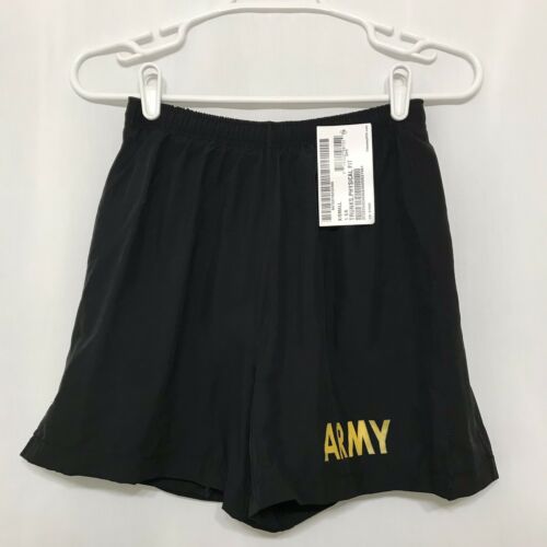 Physical Fitness Uniform US Army Trunks Extra Small Black