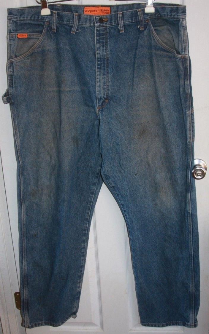 Wrangler FR Blue Jeans 46x34 Riggs Workwear ARC Rating 23.7 ATPV