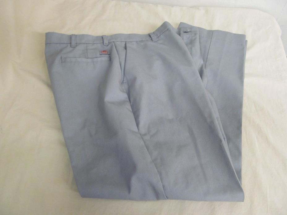 Used Men's Lt Gray Red Kap Uniform Work Pants 42