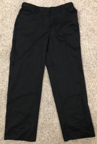 Barco Women's Tall Flat Front Work Pant Size 16 Black