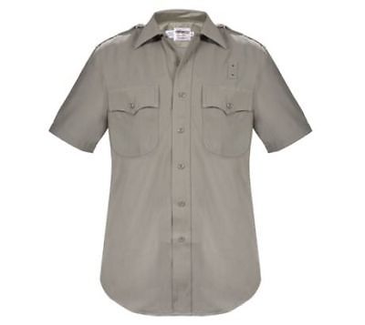 Elbeco Mens, Tan, California Highway Patrol Short Sleeve Shirt -