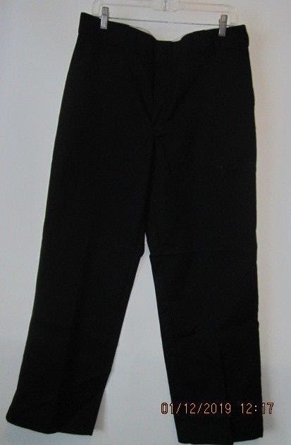 Men's  874 Original Fit Black Dickies Pants/ Size 36 X 30