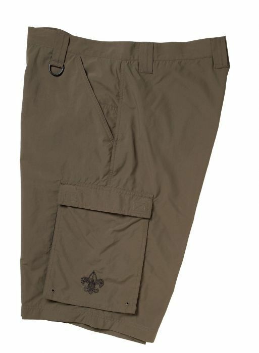 Mens,Ladies & Boys Boy Scout Uniform Shorts - Centennial, 100% Supplex Nylon-01