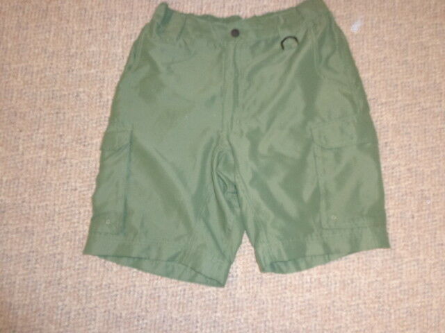 Official Boy Scout Nylon Cargo Shorts size Adult RELAXED Small