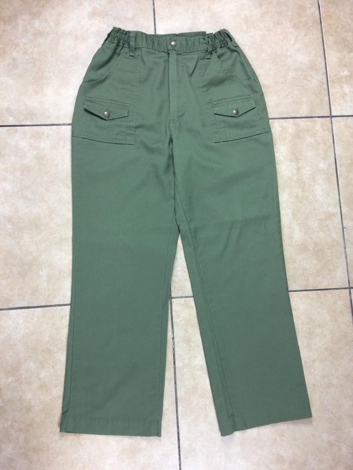 BSA Boy Scouts Of America Official Uniform Cargo Pants Sz 34 34