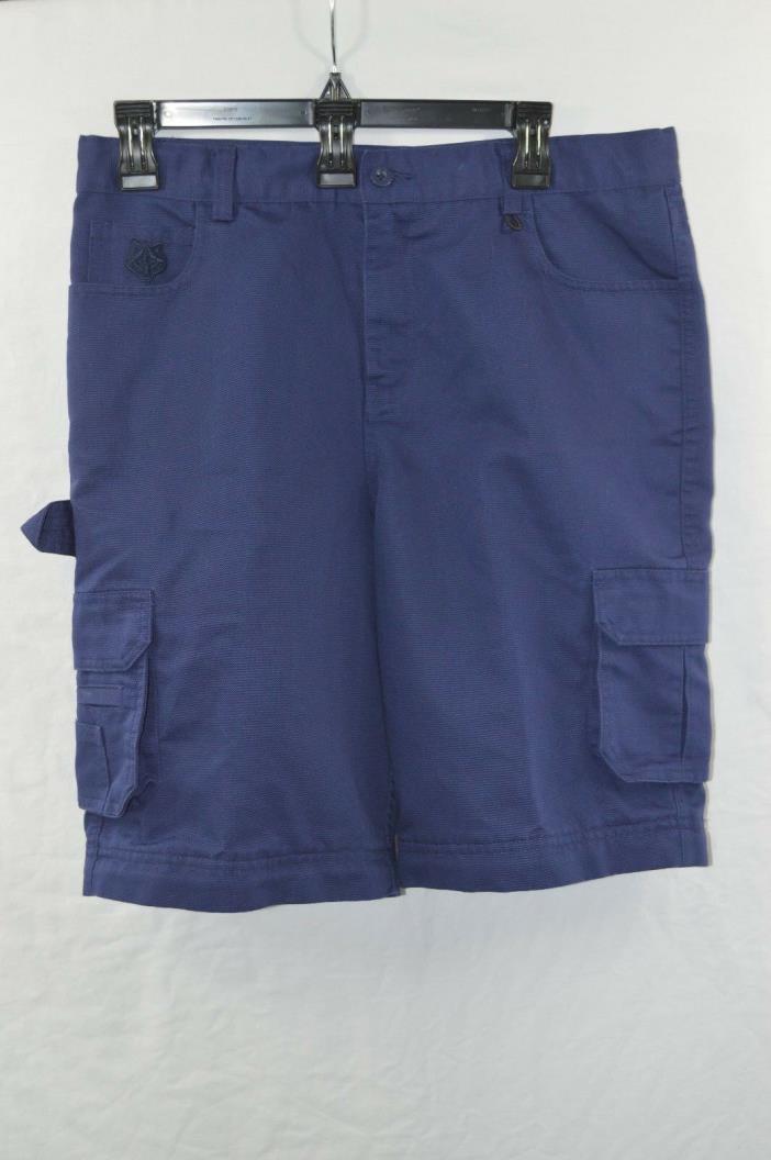 Official Boy Scouts of America Uniform Cargo Shorts Navy Youth XL (Sz 22)
